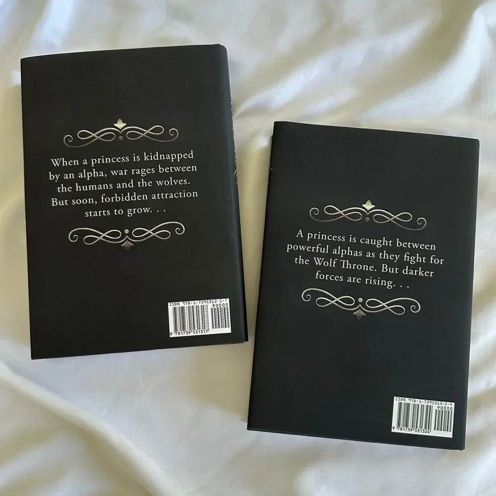 The Wolf King & The Night Prince By Lauren Palphreyman OOP Hardcover